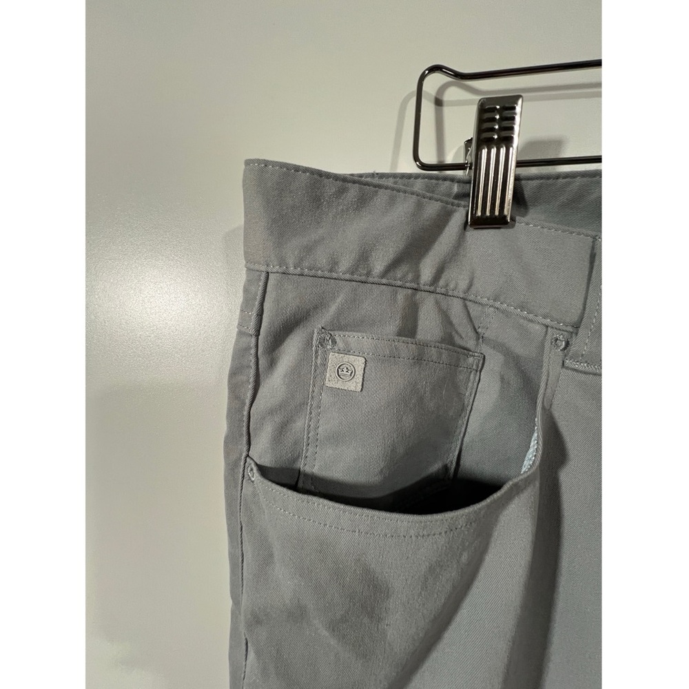 Peter Millar Crown Sport eb66 Performance Five-Pocket Pant Gale Gray Size 40x32 - Picture 6 of 12